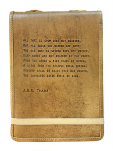 j.r.r. tolkien quote leather journal